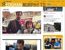 Tablet Screenshot of eoghanmurphy.ie